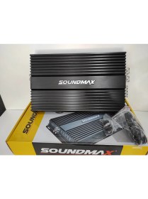 Resim Soundmax SX-3000.1D 3000W Bas Kontrol Oto Profesyonel Mono Anfi 