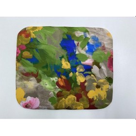 Resim Knsz oturma minderi 1 li zengin&mağrur&uslu çiçek desen tel bar sandalyesi için 