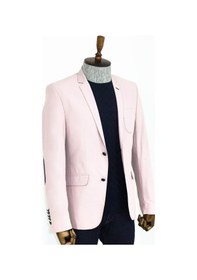Resim Wessi Dirsek Modelli Krem Slim Fit Ceket - Wessi Krem 