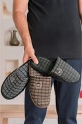 Resim KARTER HOME 3'lü Erkek Ev Terliği - Misafir Terliği - Çeyiz Bohça Terliği - Damat Terliği - Balkon Terliği 