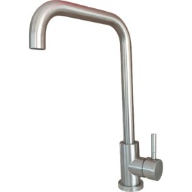 Resim Fleko Inox Mutfak Eviye Batarya Beyaz 