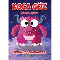 Resim Koca Göz Boyama - Sevimli Canavarlar 