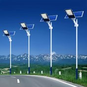 Resim 300 Yüksek Parlaklık ve Dönüşüm Güneş Enerjili Sokak Lambaları Açık Otopark Lambaları Ticari Şafakdan Şafak Hareket Sensörü Sel Lambaları, Yüksek Parlaklık LED Işık Boncukları, Tek Kristal Güneş Paneli, Fosfat Demir Lityum Pil, 80-120 Kaplama Alanı, Uzaktan Kumanda, Sokaklar, Avlular, Çitler için Uygun, Duvara Monte Parçalar ve Uzaktan Kumanda ile 