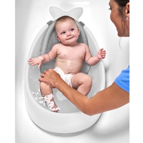 Resim Skip Hop Moby 3´ü 1 Arada Akıllı Küvet Beyaz Beyaz - Beyaz / STD 