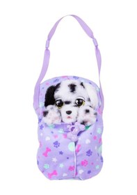 Resim Sesli Peluş 20 Cm Mor 