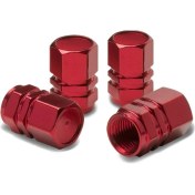 Resim HLD Hexagon Alüminyum Altıgen Sibop Kapağı 4'lü Kırmızı 