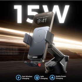 Resim Joyroom Jr-zs241s Wıreless Araç İçi Şarj Telefon Tutucu Siyah Diğer 