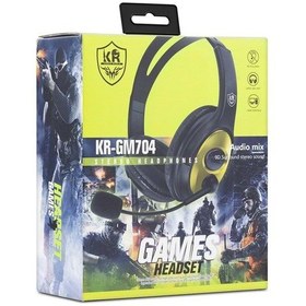 Resim Karler KR-GM704 Mikrofonlu Oyuncu Kulaklığı 