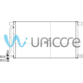 Resim UNICORE 3 SERİSİ E46 X3 E83 DİZEL KLİMA RADYATÖRÜ 64538377648 