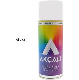 Resim Akçalı Sprey Boya - Parlak Siyah 400Ml 