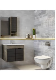 Resim Seramiksan Petite A101001H Kanallı Asma Klozet + Yavaş Kapak 