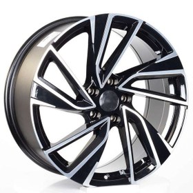 Resim Emr EMR-DY728-05 8.0x18" -5x100 ET40 57.1 Black Diamond Jant 4 Adet Emr