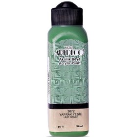 Resim Artdeco Akrilik Boya 140 ML Yaprak Yeşili 070R-3672 