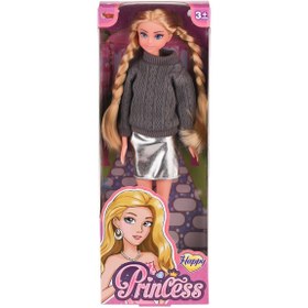 Resim Nilly Toys WG-115527 Kazaklı Örgü Saçlı Bebek 29 cm -Vardem Oyuncak 