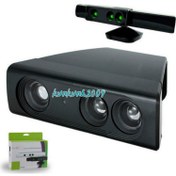 Resim Guangdong Spirit Elektrikli El Aletleri Kinect Sensörü Için Süper Yakınlaştırma Küçük Oda Için Xbox 360 Menzil Azaltma Geniş Lens 