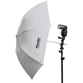 Resim Phottix Double-Small Folding Shoot-Through Umbrella 91CM 