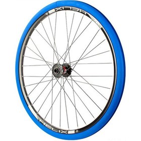 Resim Mufunye Toopre Bisiklet Vakum Lastik Koruyucu Pad - Dağ Bisikleti 26-27.5 İnç Lastik Patlamasını Engelle - Mavi Koruma Döşemi 