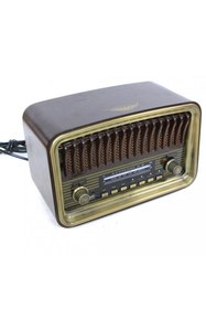 Resim Hediye Kesesi Crownwell Ahşap Nostaljik Radyo 