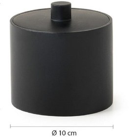 Resim Brenda Pamukluk, Tezgah Üstü - Mat Siyah 