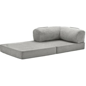 Resim Legom Koltuk Berjer Uzanma Koltuğu Tek Kişilik Kanepe Yatak Gri 
