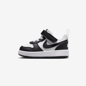 Resim Nike Court Borough Low Recraft Çocuk Günlük Spor Ayakkabıdv5458-131 Beyaz - Siyah 