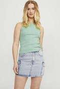 Resim JXDAHLIA TOP KNIT Yeşil Kadın Atlet Jjxx