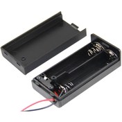 Resim Capila Pil Yuvasi 2 Li Kapakli Switchli (AA) (IC-233C) 
