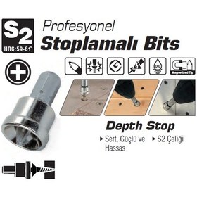 Resim Sgs Stoplamalı Yıldız Bits Uç Ph2 x 25 Mm - 