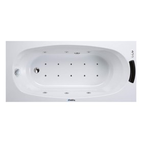 Resim Renkli Düz Küvet | Jakuzi | İstinye | Sanacryl - 70x150 / Antrasit / 1 Kişilik 