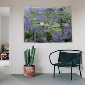 Resim Water Lilies Duvar Örtüsü - 60 cm x 90 cm 