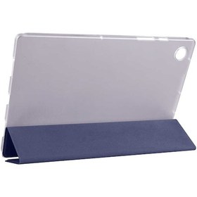 Resim Galaxy Tab A8 10.5 Sm-x200 2021 Uyumlu Zore Smart Cover Standlı 1-1 Kılıf-siyah Tablet Kılıfı 