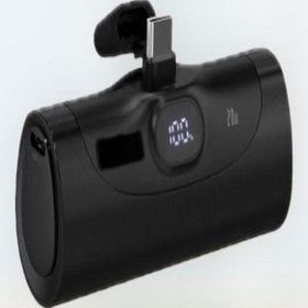 Resim Çelikwork FP07 5000 mAh Type-C 20 W Ultra Hızlı Şarj Taşınabilir Powerbank Siyah 