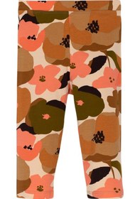 Resim Lovetti Somon Kız Çocuk Retro Flowers Desen Kapri 1239S014 Somon 