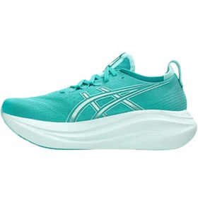 Resim Asics Gel-nimbus 27 Kadın Mavi Yol Koşusu Ayakkabısı 