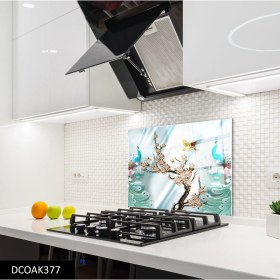 Resim Olinpa Cam Ocak Arkası Koruyucu | Tavuz Kuşu 