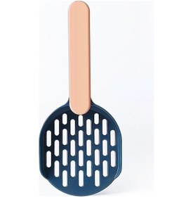 Resim Soulader Kedi Kumu Küreği - Evcil Hayvan Tuvaleti Temizlecek Fırçalı Kapaklı Kürek Seti 