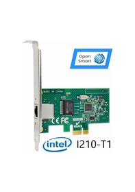 Resim Open Smart 1 Port Intel I210-T1 1Gbe Ethernet Kart - OPS7204NT 