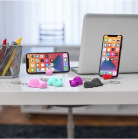 Resim ATA HOME Telefon Ipad Tablet Tutucu Anahtarlık , Masa Üstü Telefon Tablet Tutucu ,telefon Standı 4 Adet 