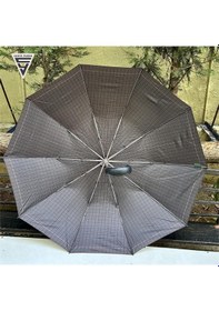 Resim Snotline April A-228g Elite G3 Otomatik 10 Telli Şemsiye Ekose Siyah 