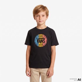 Resim Vans Retro Co Ss Çocuk Siyah T-Shirt 