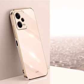 Resim Xiaomi Redmi Note 12 Pro 5g Çin Xınlı Düz Kenar 6d Elektrolizle Tpu Telefon Kılıfı 