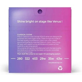 Resim AyrStore Strings Klasik Gitar Teli Venüs Seri Normal Tansiyon SET VCG NT 