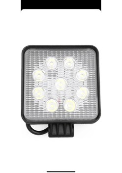 Point 9 Led Kare Projektör Off Road Çalışma Sis Lambası 27W 12-30