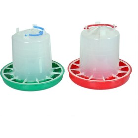 Resim Civciv Bıldırcın Yemlik Ve Suluk Takım 1.5 Litre Güvercin Keklik Kuş Yemliği Suluğu Muhabbet Kuşu 