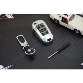 Resim Citroen Uyumlu C3 C4 C Elysee Metal Deri Fosforlu Anahtarlık New Style 