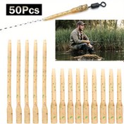 Resim 50 adet Karp Balıkçılığı Anti-Tangle Sleeves - Ağır Çekme saç tokası Döner Bağlantı Elemanları, Hattı Koruyucular, Terminal Tackle - Sahte Rigler, Döner Bağlantı Elemanları ile Uyumlu - Tatlı ve Tuzlu Su Balıkçılığı için - Karp, Sazan, Kedi Balığı, Levrek için İdeal - Profesyonel ve Başlangıç Seviyesi Balıkçılar, Balıkçılık Aksesuarları, Rigging Temel Gereksinimleri, Pürüzsüz Döner Tasarım, Yüksek Kaliteli Bağlantı Elemanları, Döner Bağlantı Elemanları, Sazan Balıkçıları, Dayanıklı Bağlantı El 