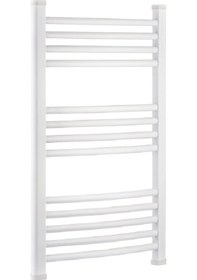 Resim Toprak Havlupan 40/80CM Düz Beyaz Havlupan Radyatör 