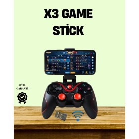 Resim Ergonomik Tasarımlı Şarjlı Kablosuz Gamepad 
