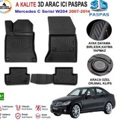 Resim Mercedes C Serisi W204 3d Paspas Havuzlu Pro 2007-2014 Arası 