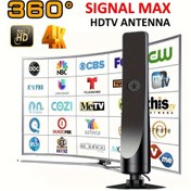 Resim DO&CA 360° Sinyal Max 4K/HD İç Mekan Anteni - Uzun Mesafe Alımı ile 1080P Dijital TV Sinyal Güçlendirici, Ev & Araba Televizyonları için USB ile Çalışan, HDTV/DTMB/ATC/DVB-T/DMB-T/ISDB-T Destekler, Şık Modern Tasarım, Çoklu Bağlantı, Güvenilir Alım, Kordkesikleri 